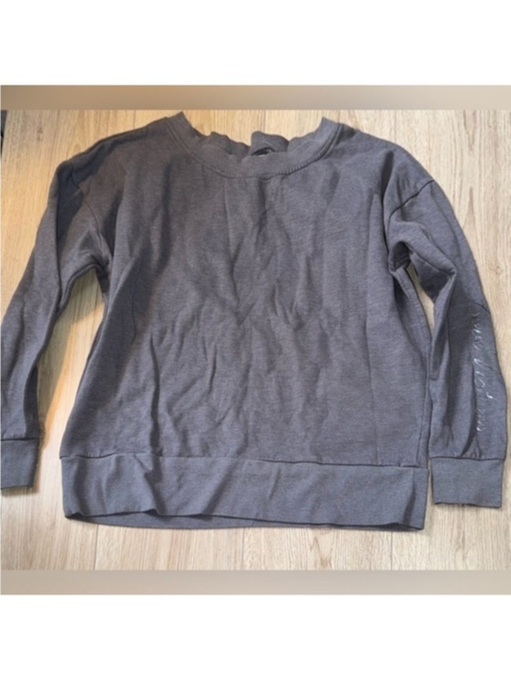 Victoria’s Secret grey gray crewneck sweatshirt crew sweater